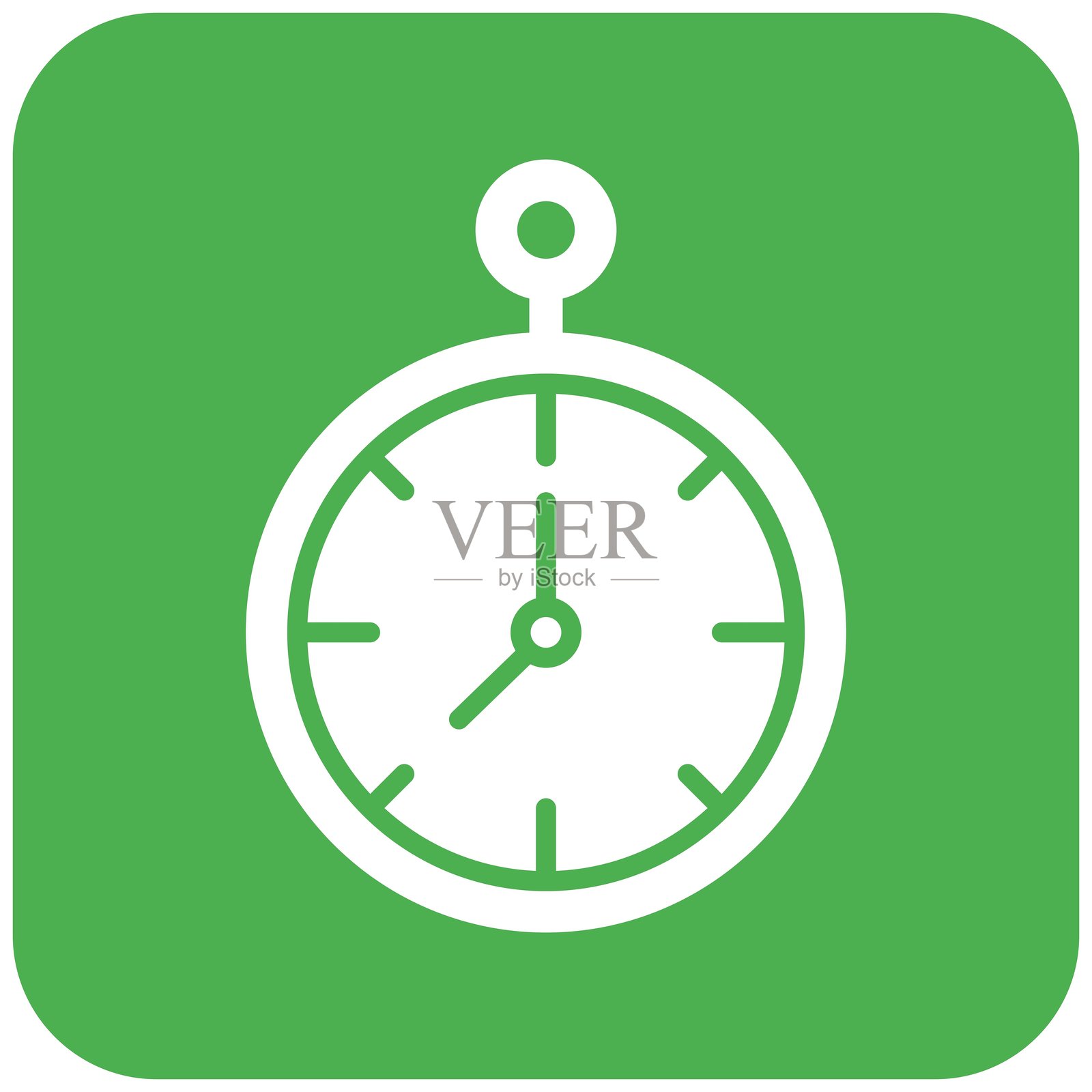 时钟矢量图标设计插图插画图片素材