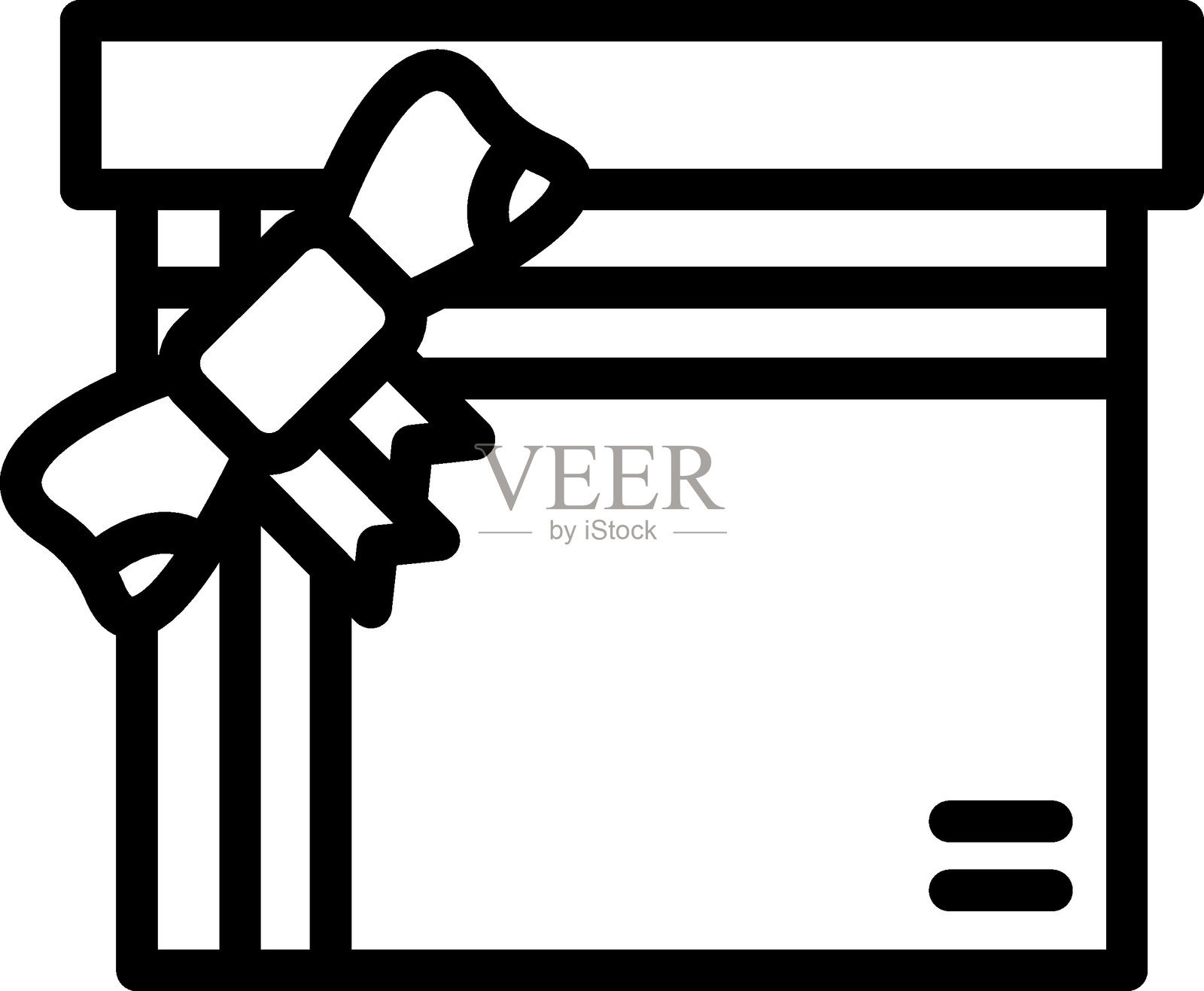 礼品盒矢量设计图标风格插画图片素材