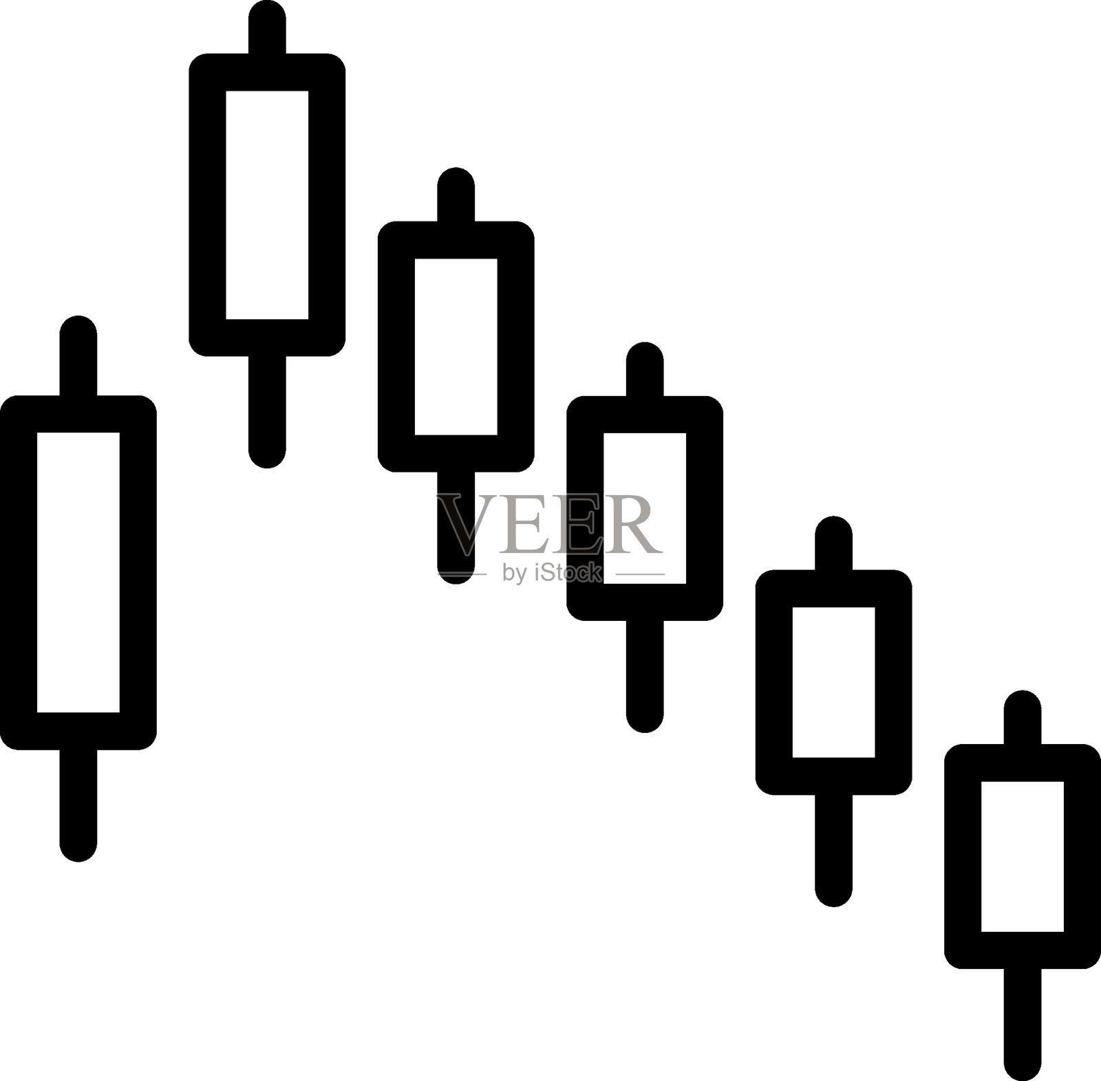 晚星矢量设计图标风格插画图片素材