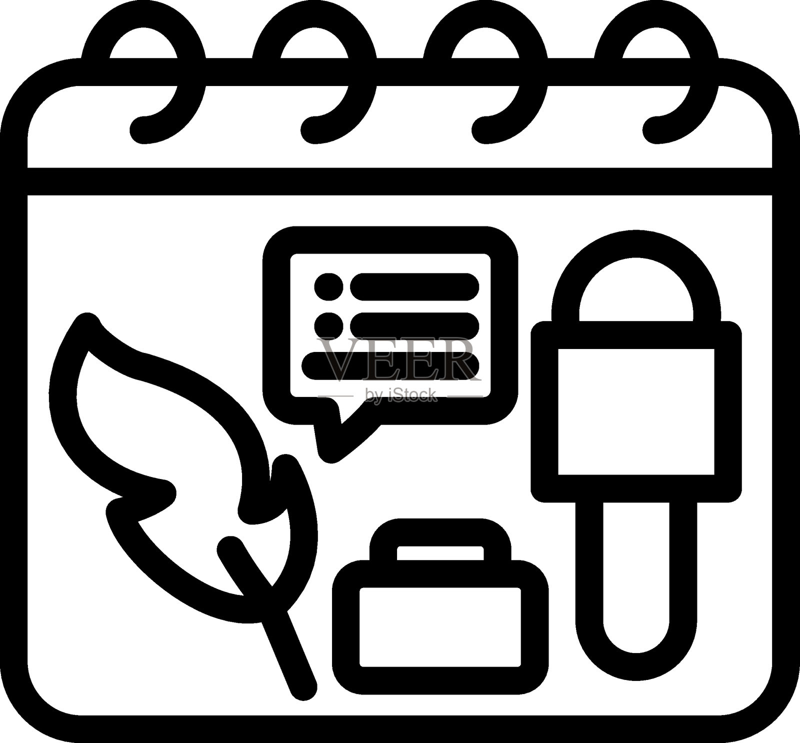 新闻自由矢量设计图标风格插画图片素材