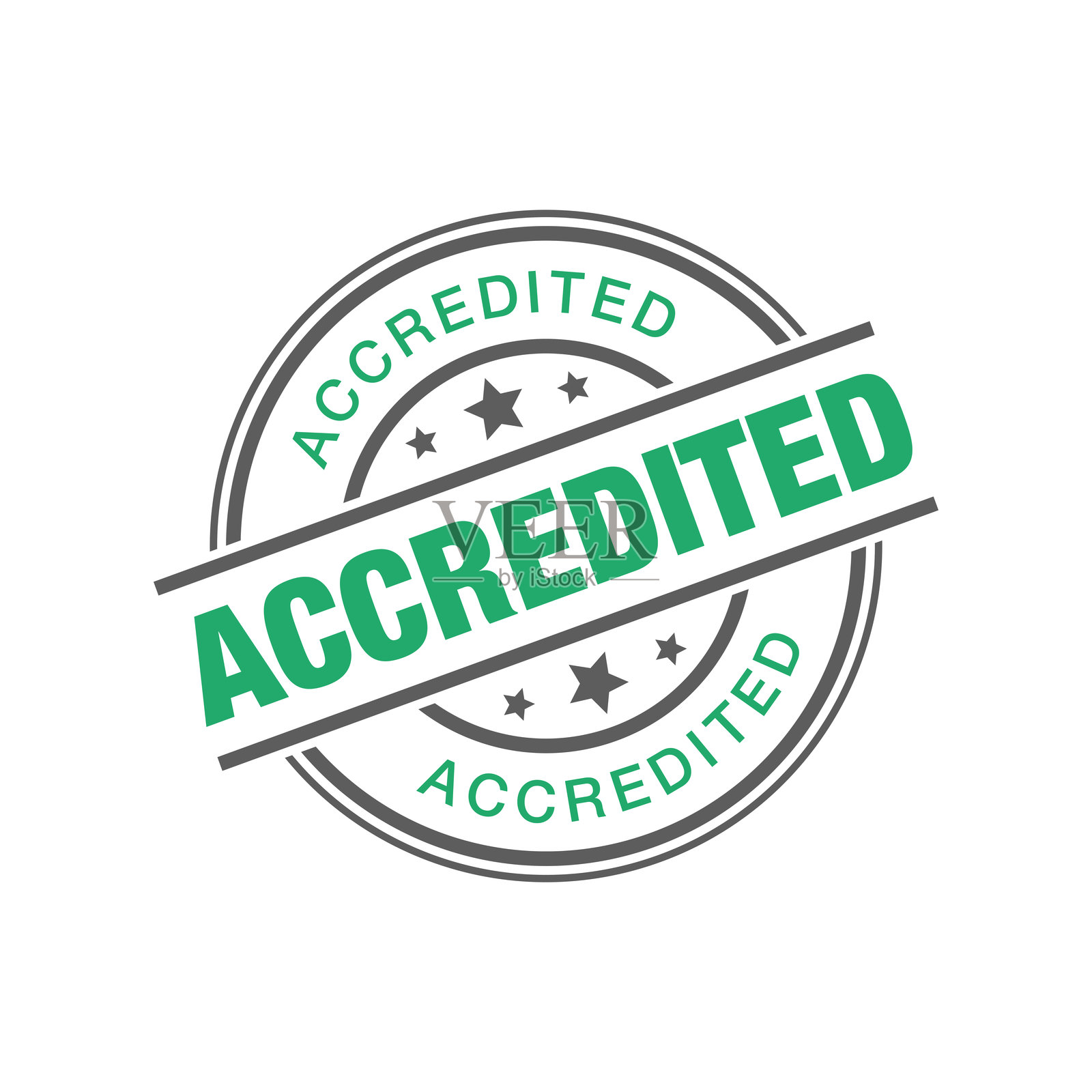 认证信件橡胶印章模板插画图片素材