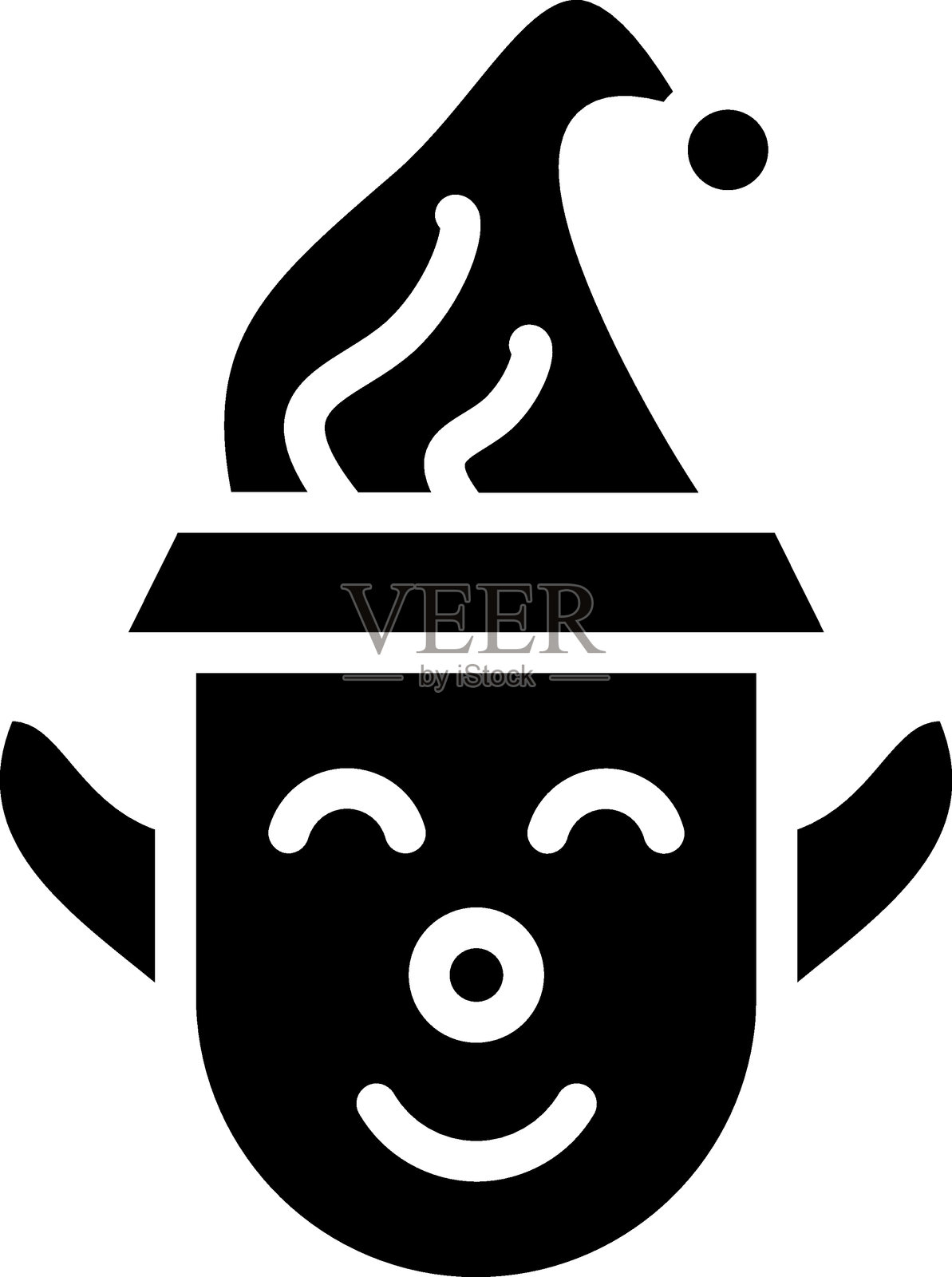 精灵图标风格插画图片素材