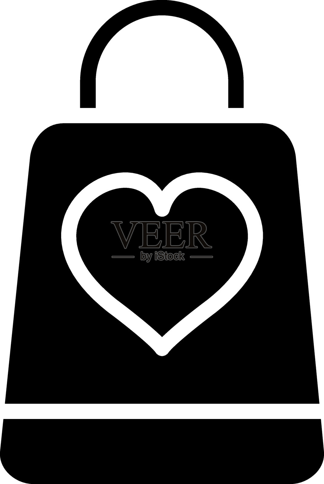 塑料袋图标风格插画图片素材