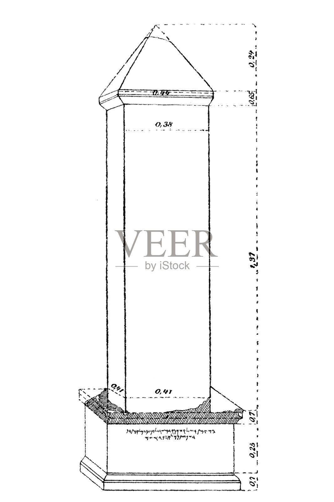 献给埃什穆恩的马塞巴,重建图像插画图片素材