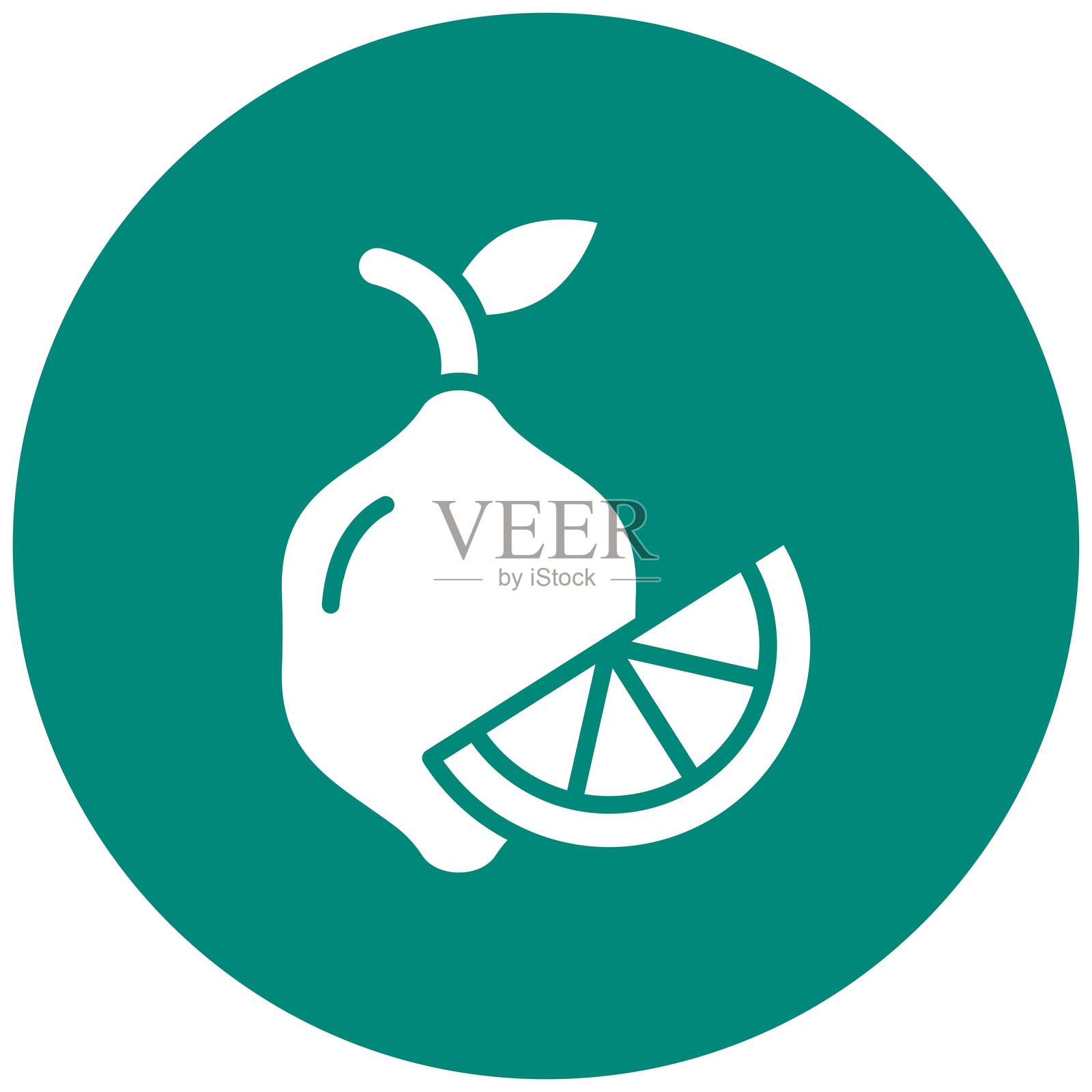 柠檬矢量图标设计插图插画图片素材