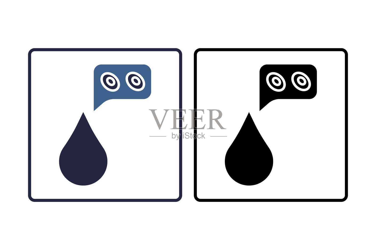 血细胞图标。与生物学相关。适合用于网站、应用程序和用户界面。实心图标风格插画图片素材