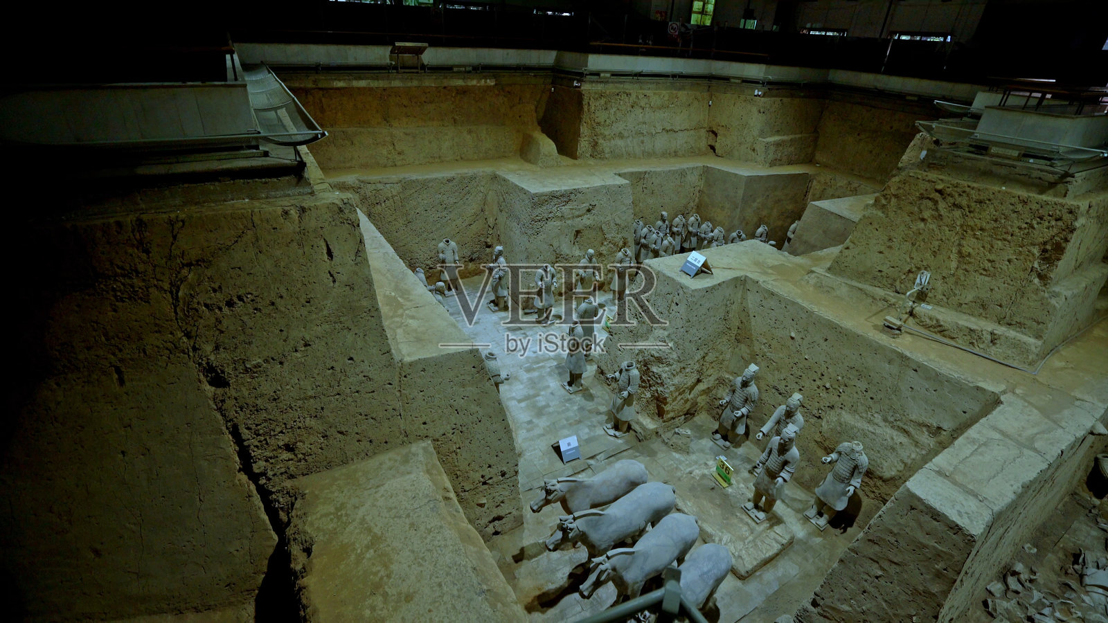 秦始皇陵,秦始皇帝陵,兵马俑,西安,陕西,中国,亚洲。照片摄影图片