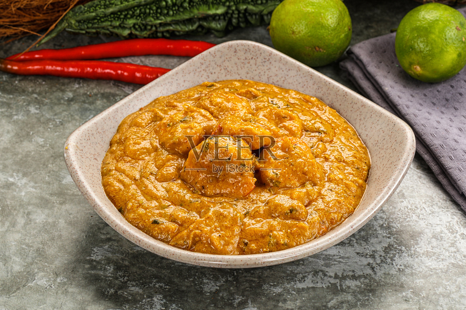 印度香料虾马萨拉照片摄影图片