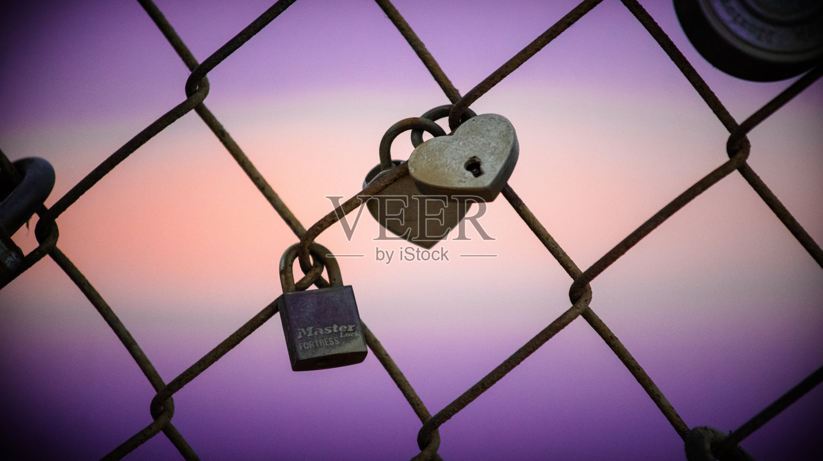 洛杉矶的锁照片摄影图片