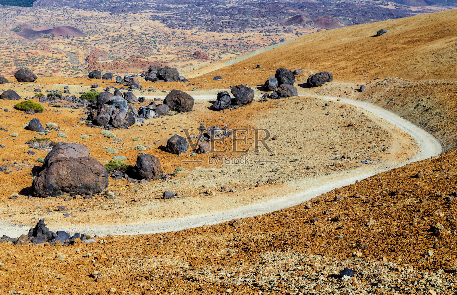 特内里费岛泰德火山附近的风景照片摄影图片