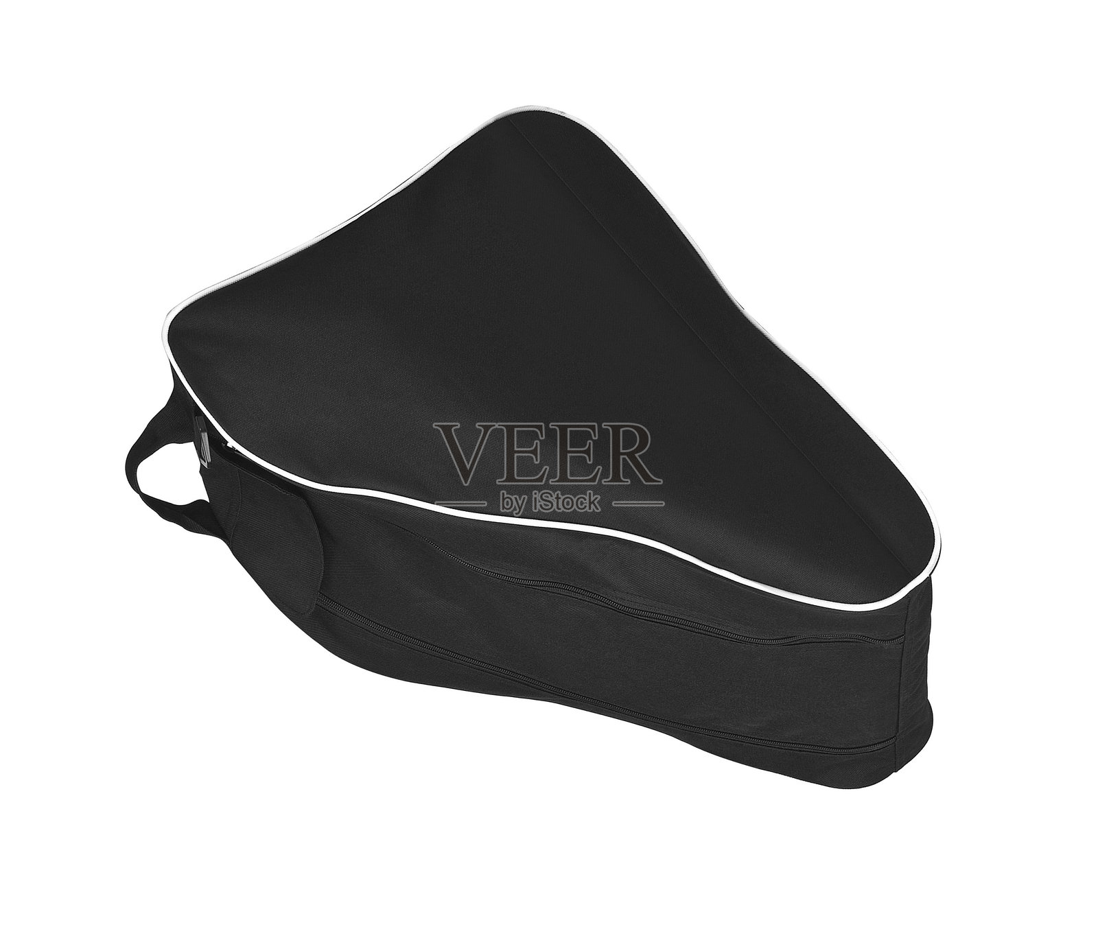 冰球滑冰鞋的袋子,孤立展示照片摄影图片