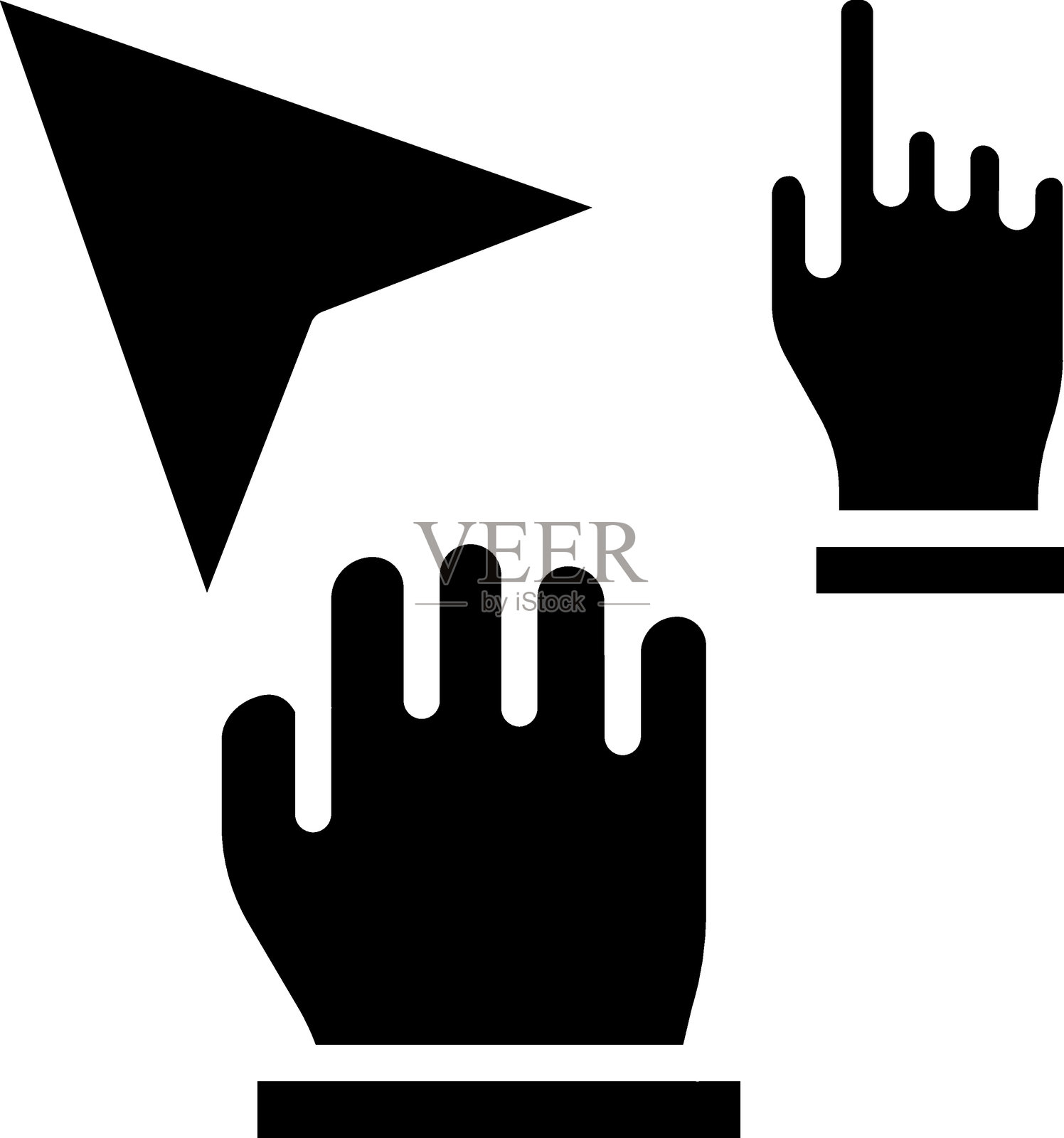 活动光标图标风格插画图片素材