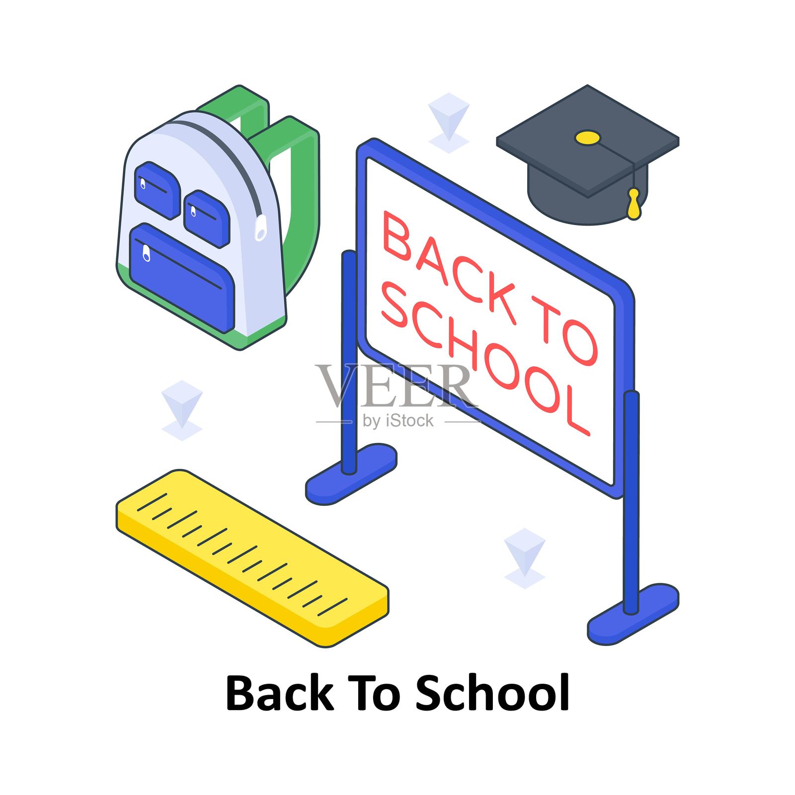 移动设备插画图片素材