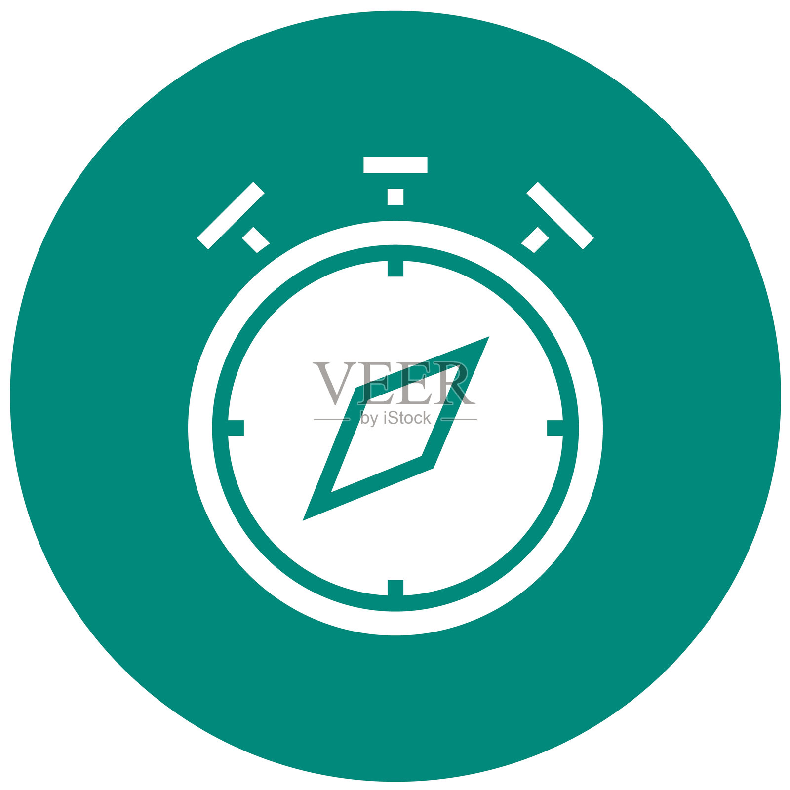 指南针矢量图标设计插图插画图片素材