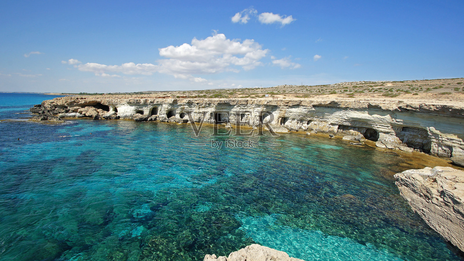 塞浦路斯格雷科角的海洞照片摄影图片
