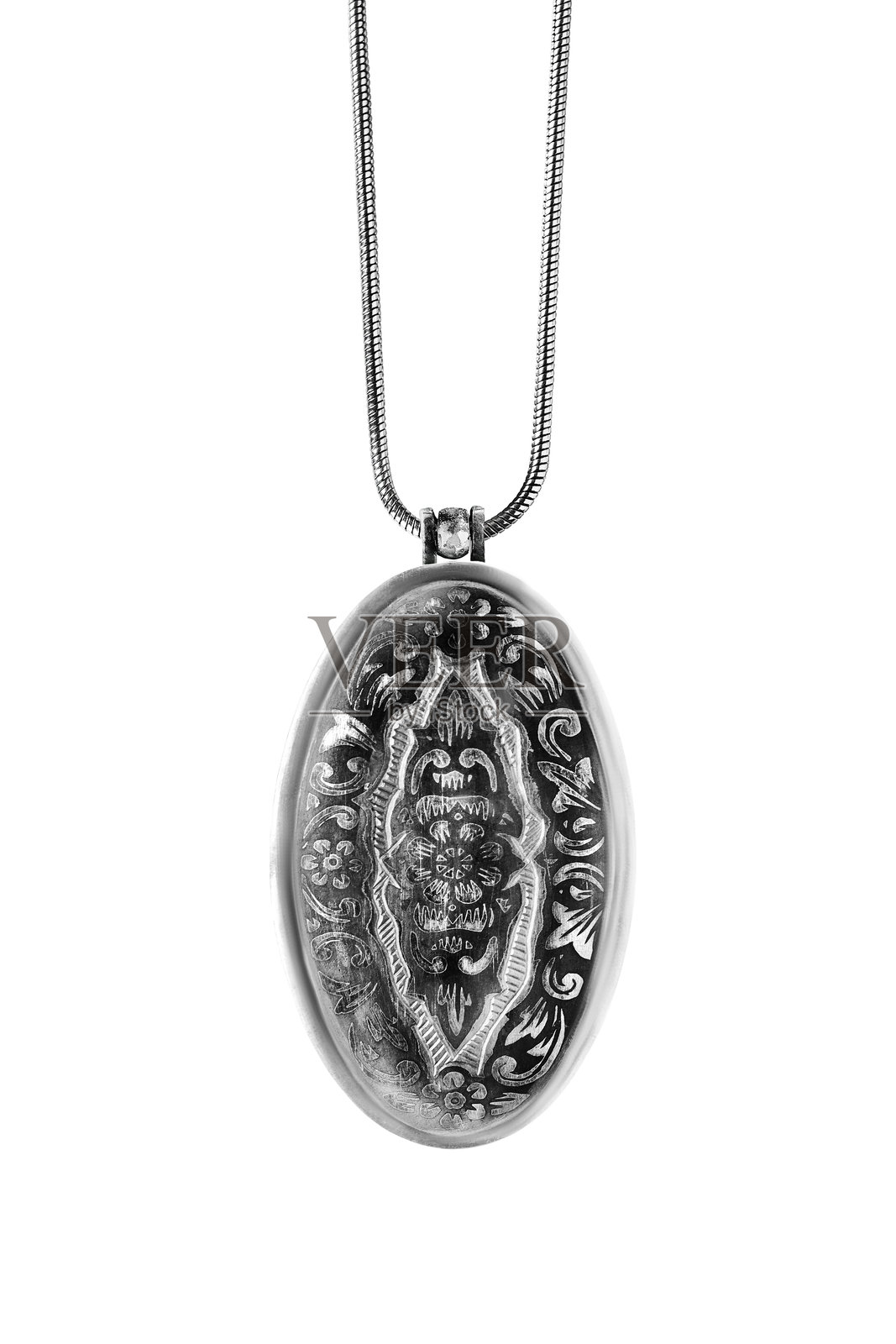 复古项链孤立展示照片摄影图片