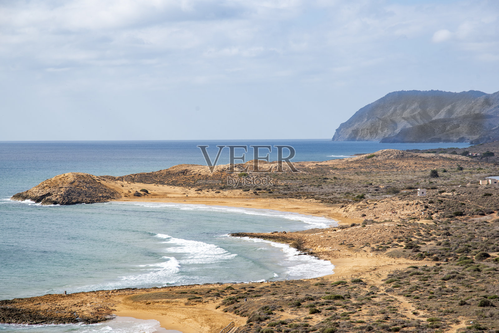 卡尔布兰克地区公园,穆尔西亚,西班牙。照片摄影图片