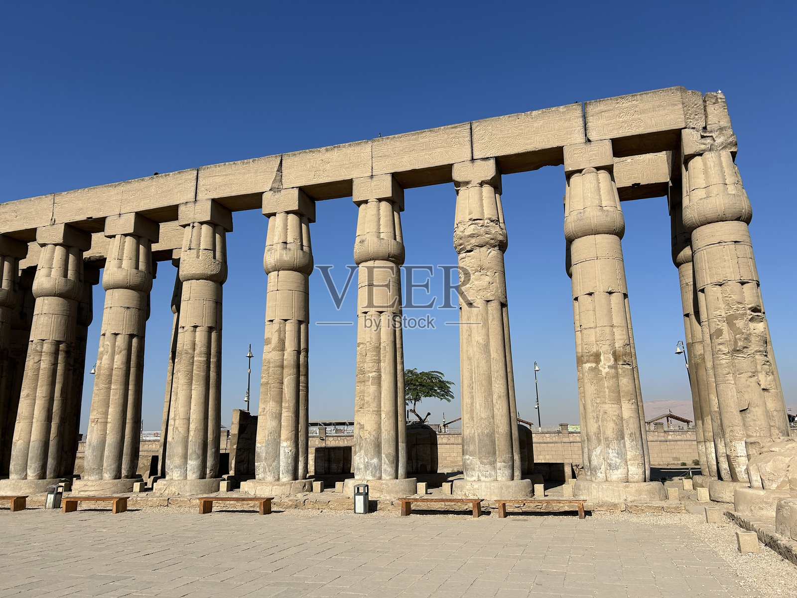 卢克索神庙照片摄影图片