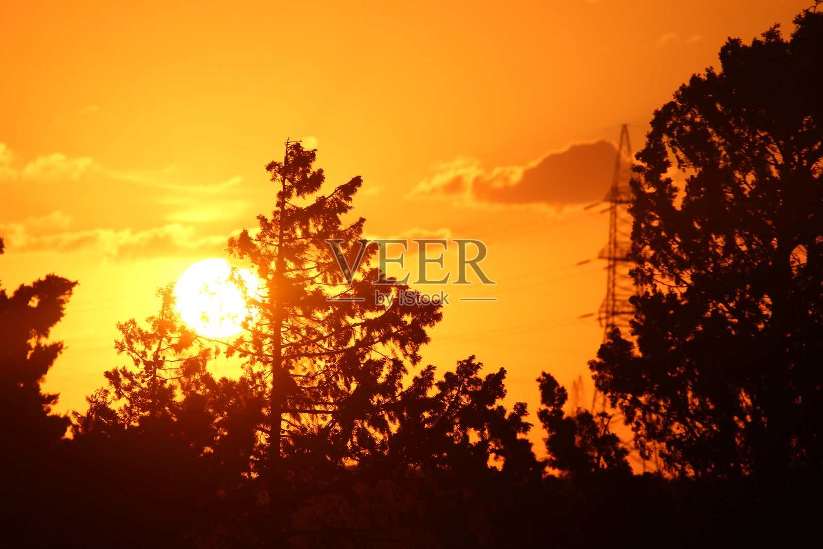 乡村的日出照片摄影图片