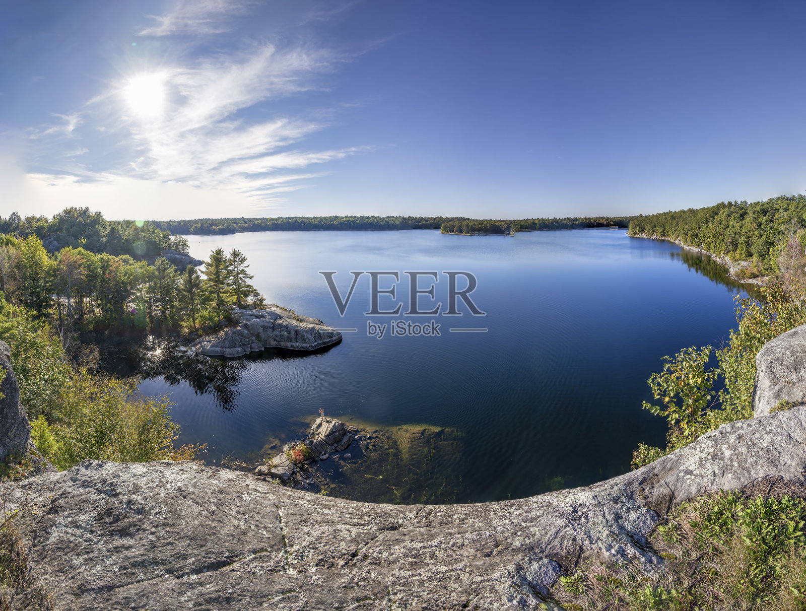 麦克雷湖的鹰巢瞭望台 3照片摄影图片
