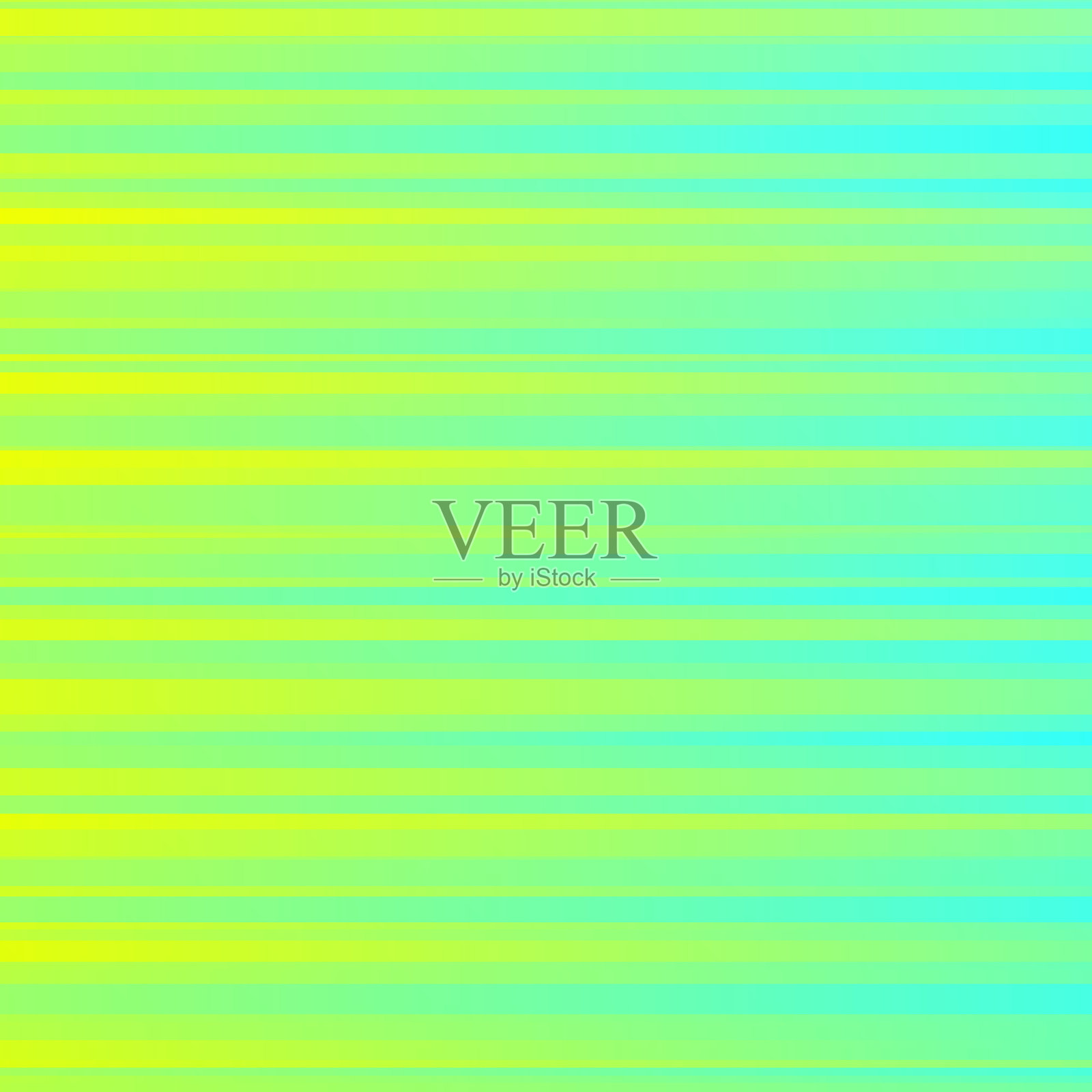 带有水平线条和绿色渐变的抽象设计 - 时尚背景插画图片素材