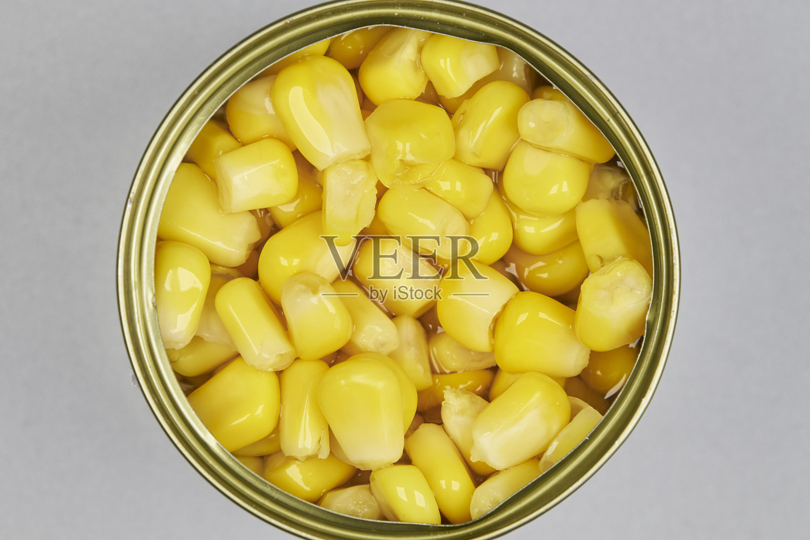 罐装食品,罐装蔬菜,俯视图照片摄影图片