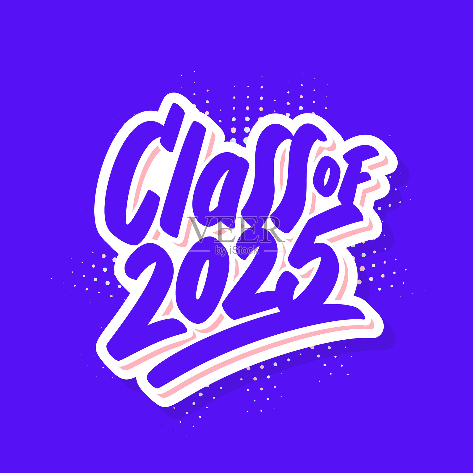 2025届毕业生矢量设计。插画图片素材