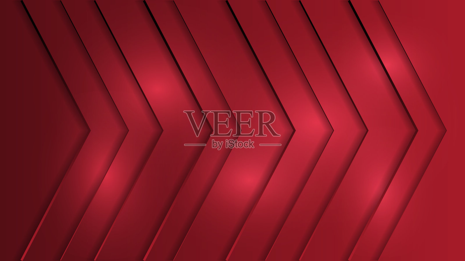 抽象红色速度背景渐变设计,带有几何构图。未来主义的简约图案,适合放置文本或信息。时尚现代的酷炫横幅设计模板。插画图片素材