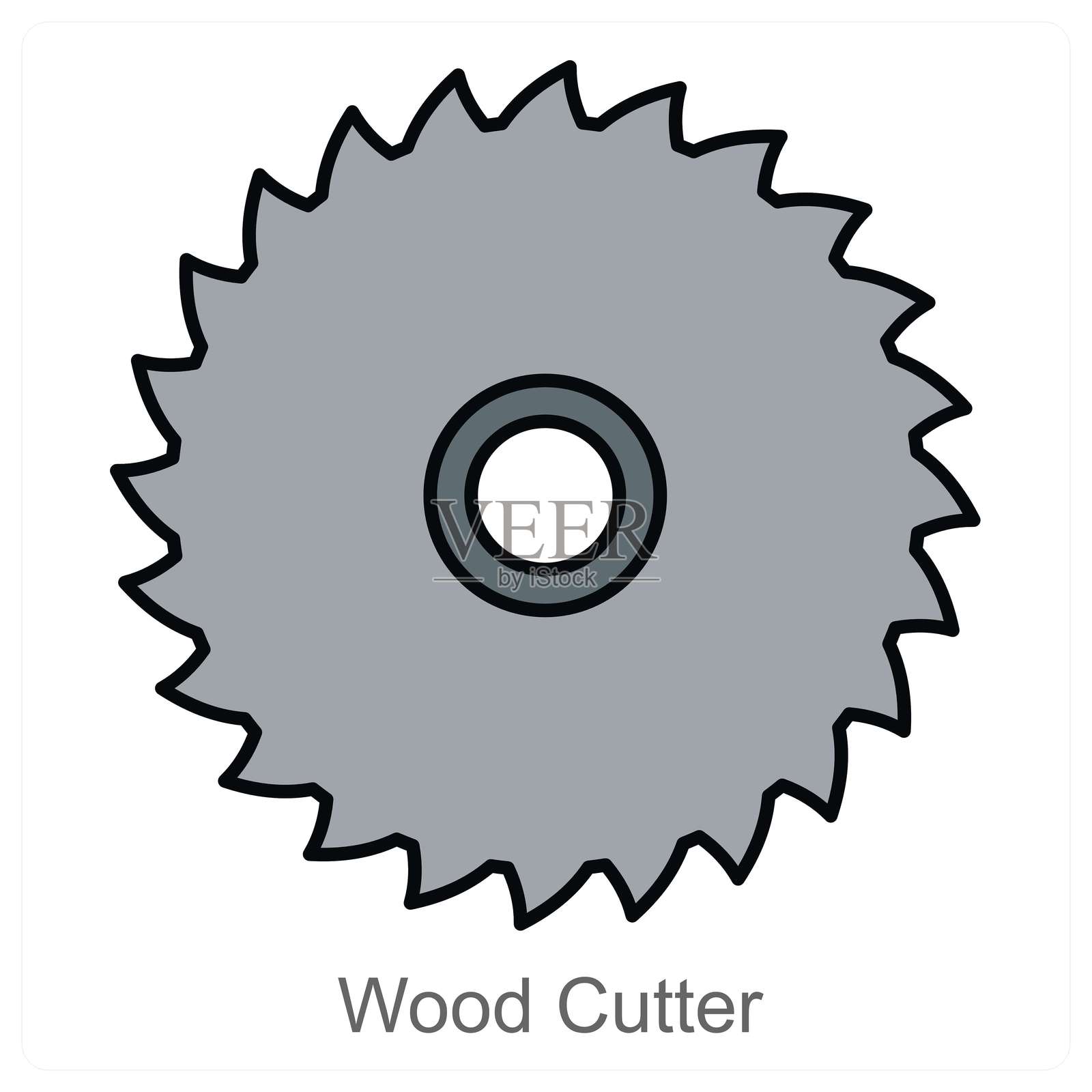 伐木工插画图片素材