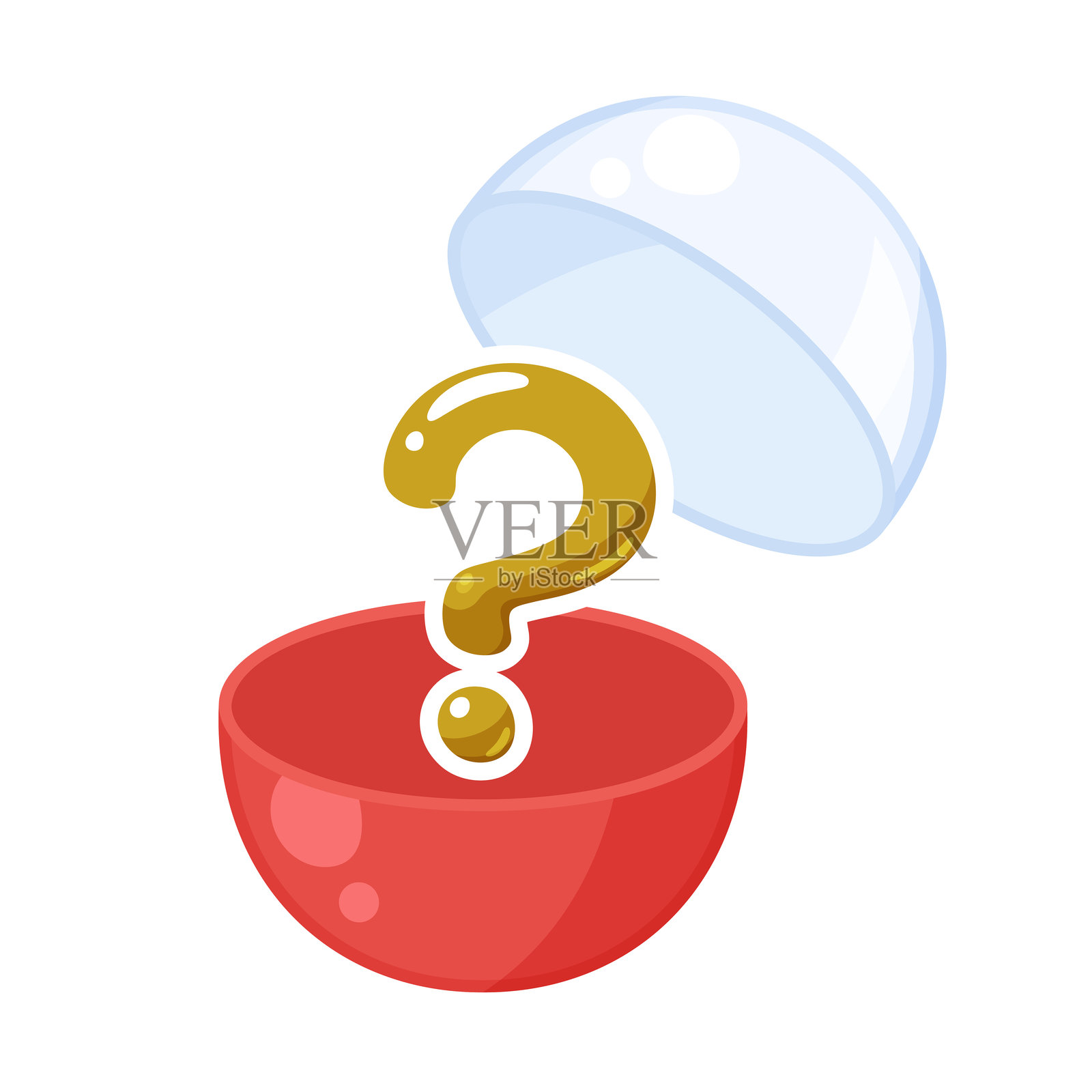 扭蛋玩具插画图片素材