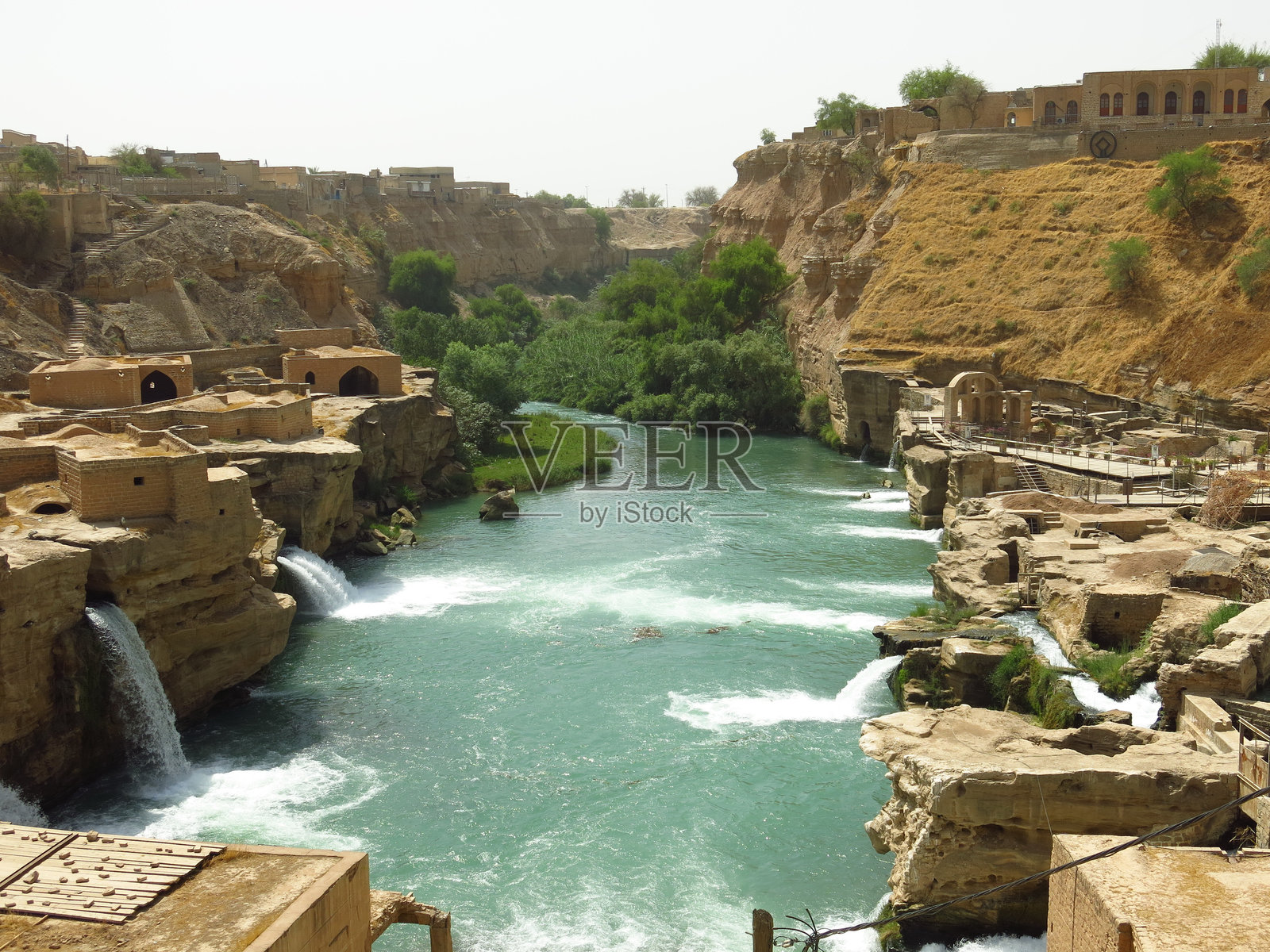 舒什塔尔历史水利系统照片摄影图片