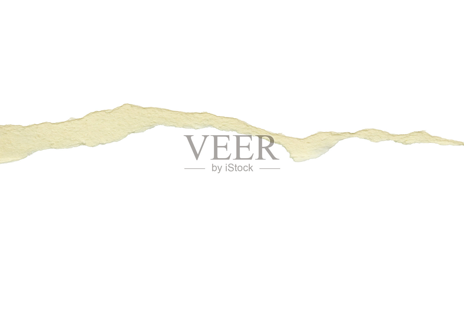 撕裂的纸边缘孤立在白色背景上照片摄影图片