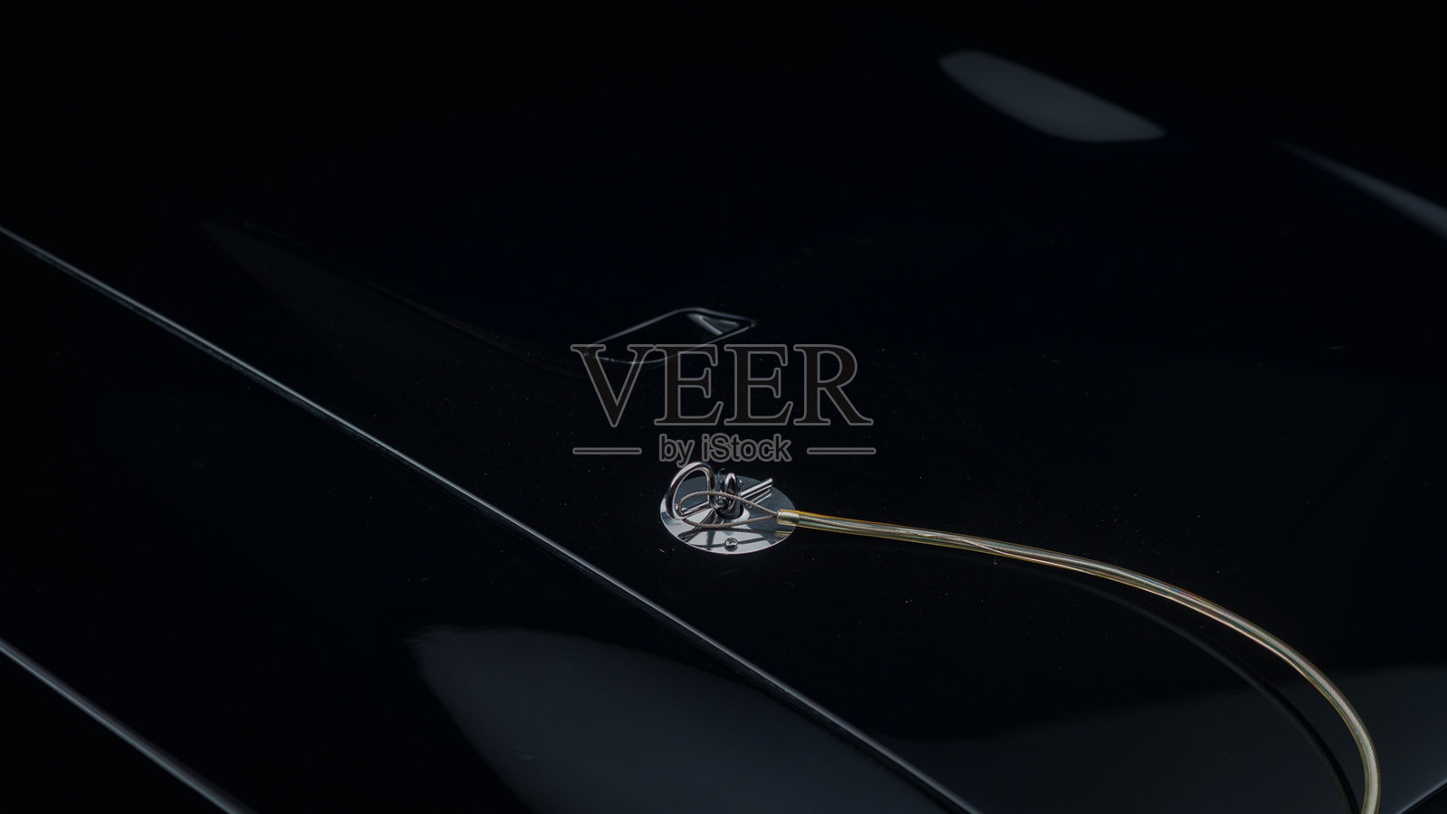 1970年黑色肌肉车照片摄影图片