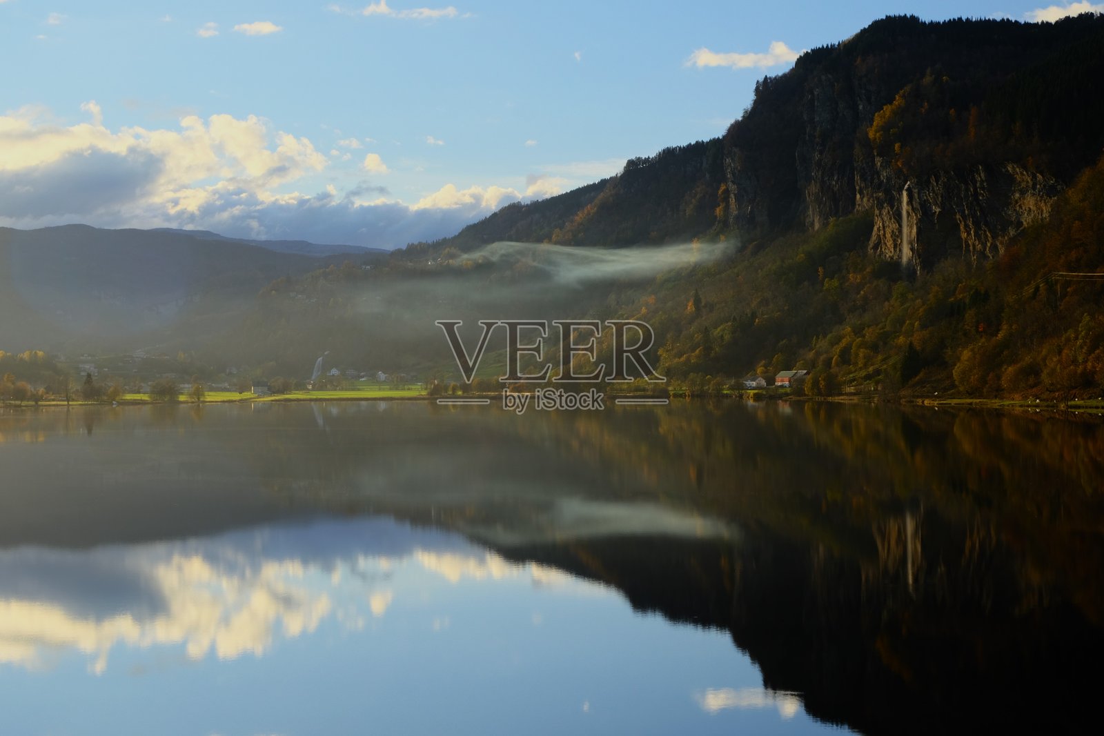 风景的倒影照片摄影图片