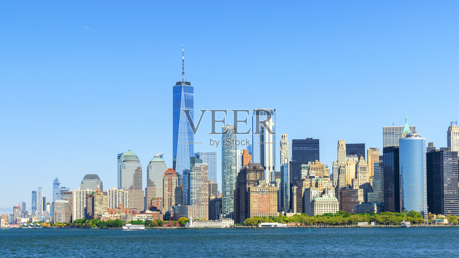 纽约市天际线照片摄影图片