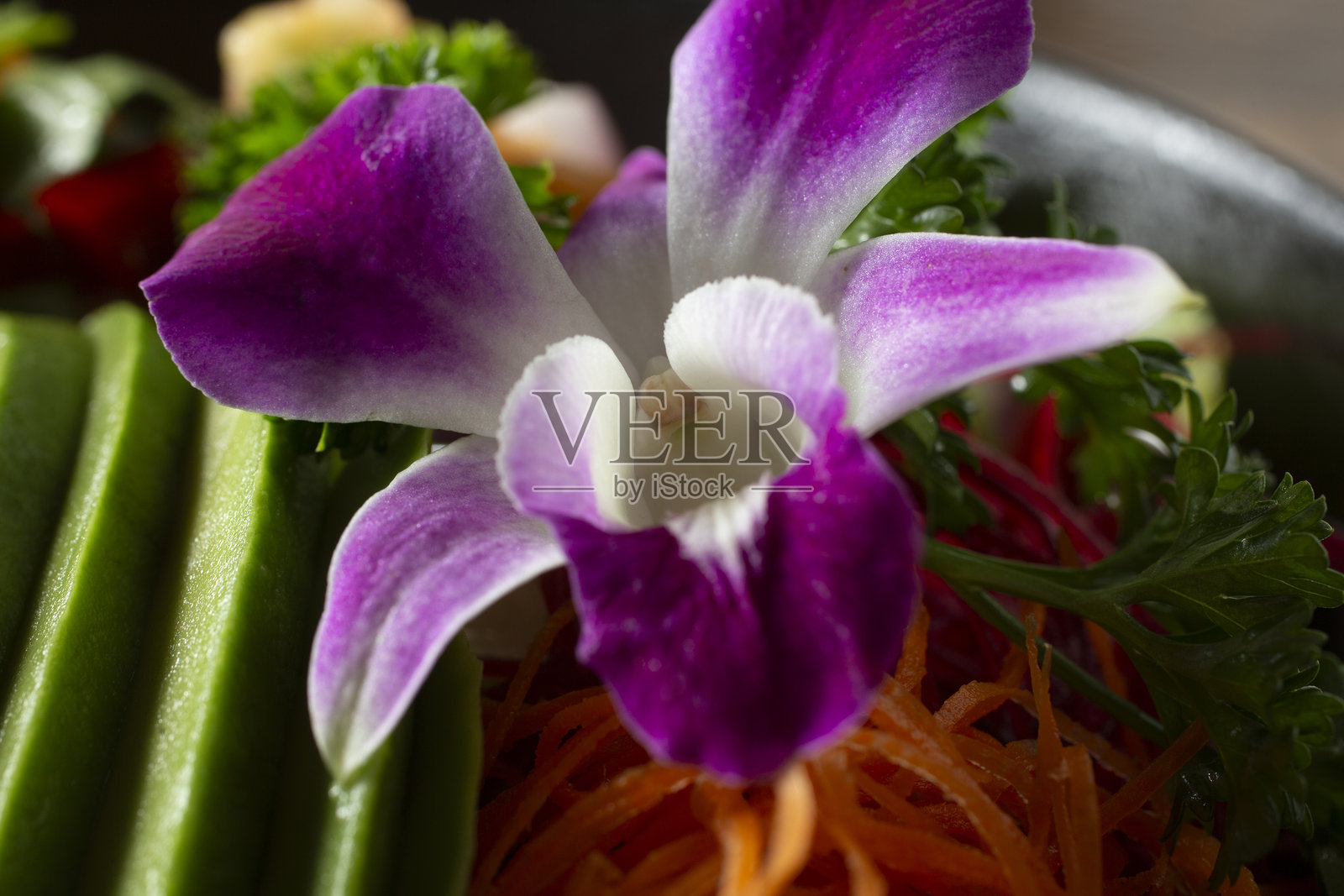 兰花装饰照片摄影图片