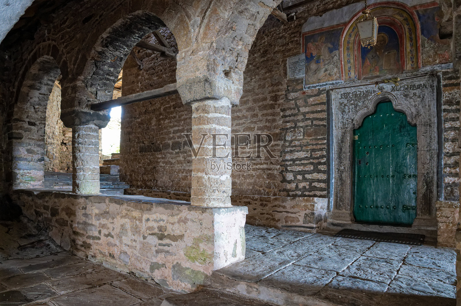 希腊的教堂照片摄影图片