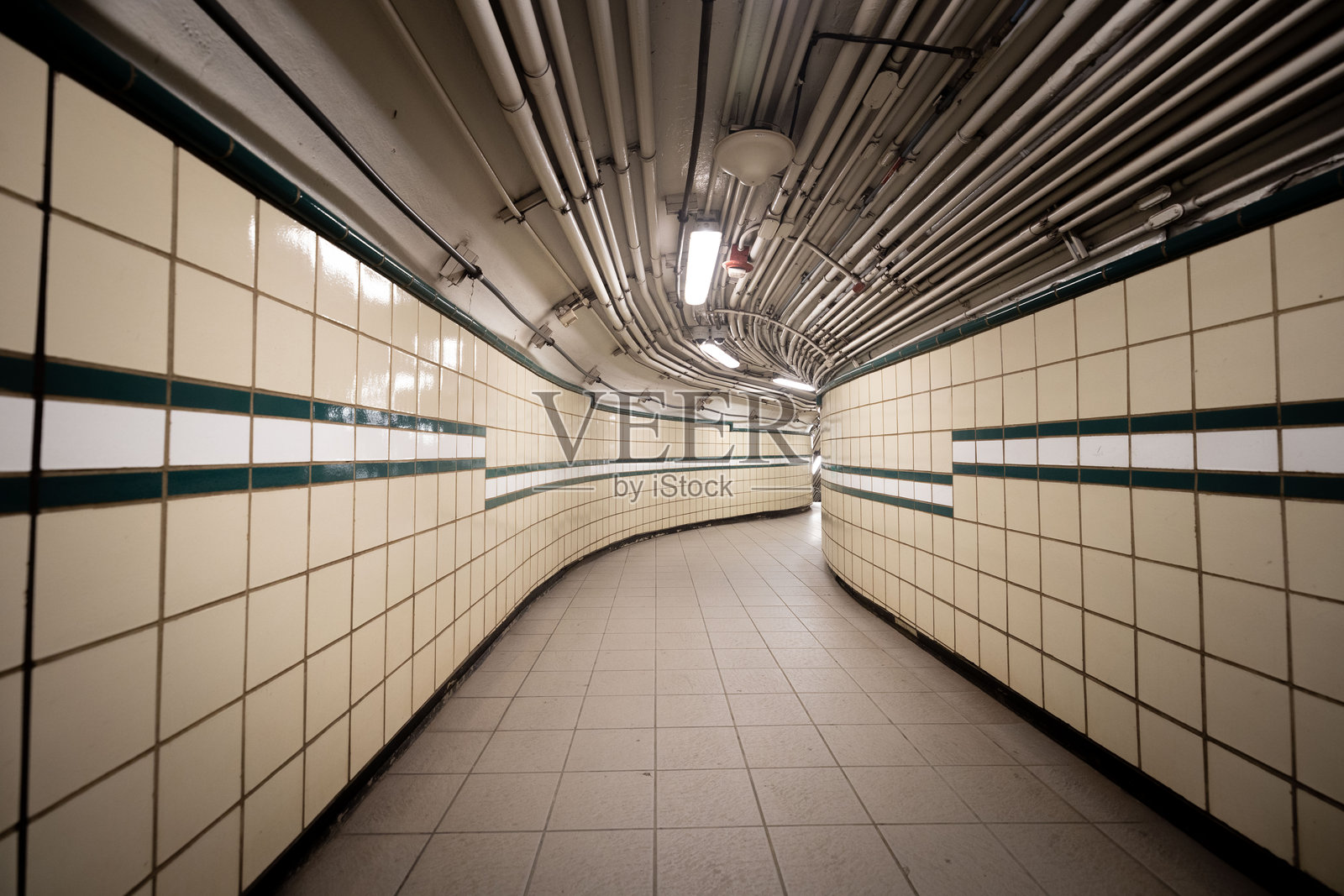 纽约市地铁隧道照片摄影图片