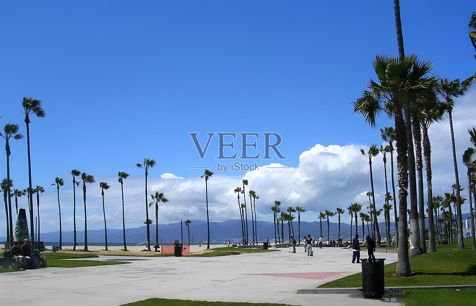 威尼斯海滩照片摄影图片