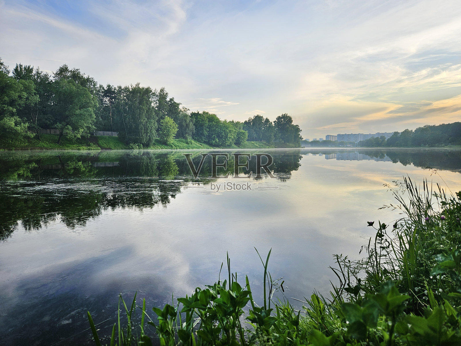 公园和湖泊景观照片摄影图片