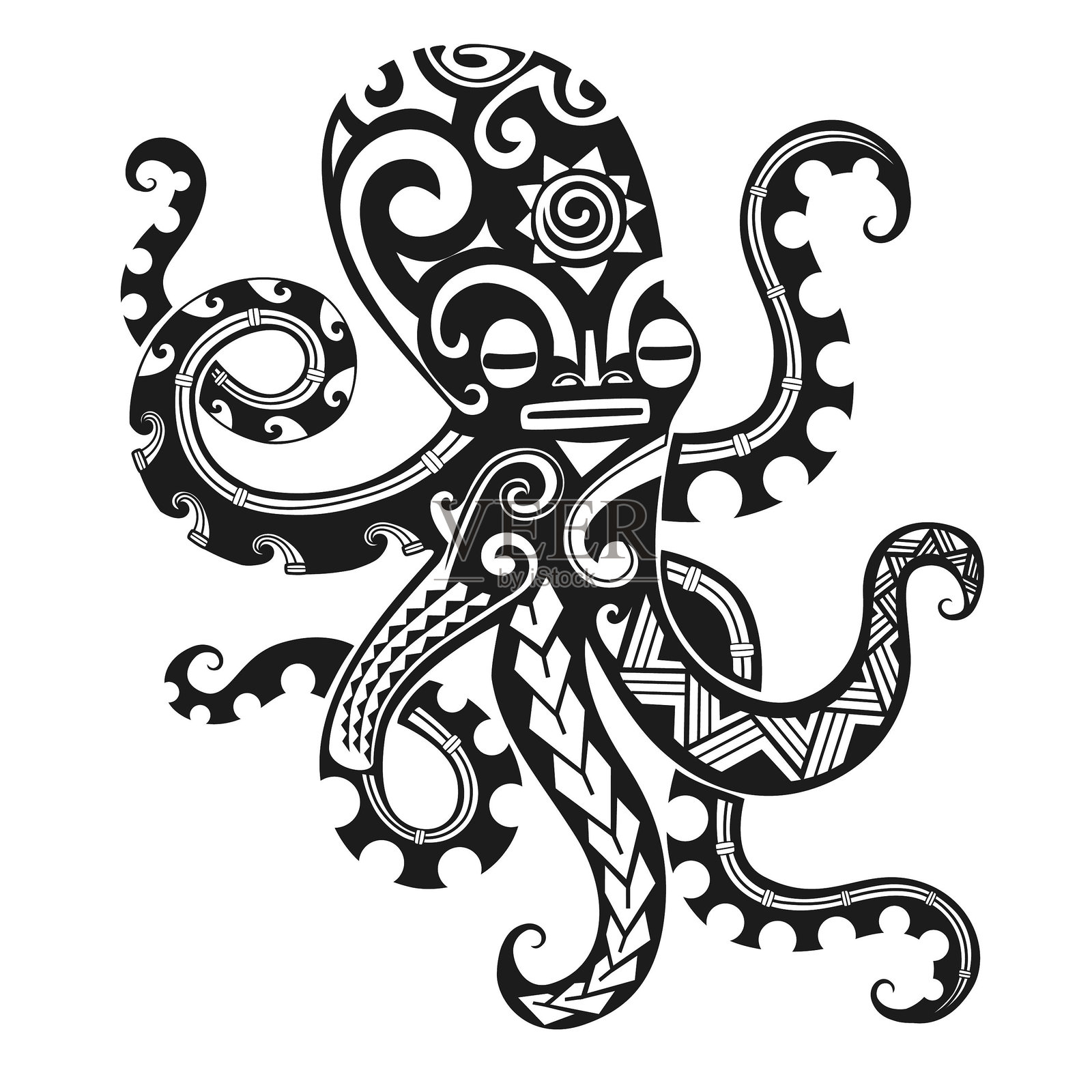 海豚-16插画图片素材