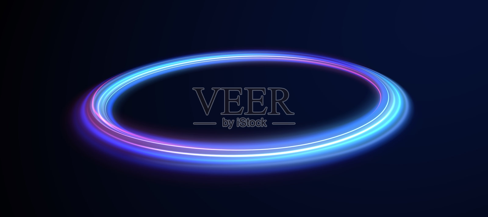 霓虹线插画图片素材