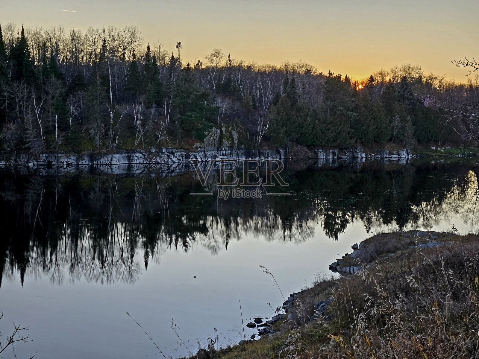 西湾日落照片摄影图片