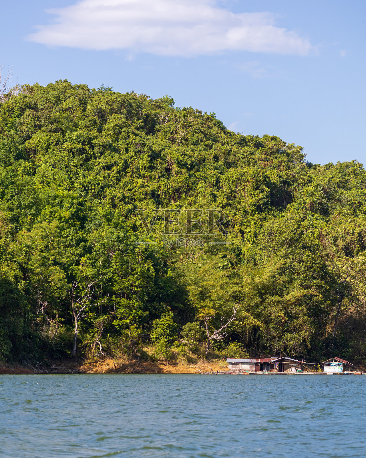 里安卡南湖照片摄影图片