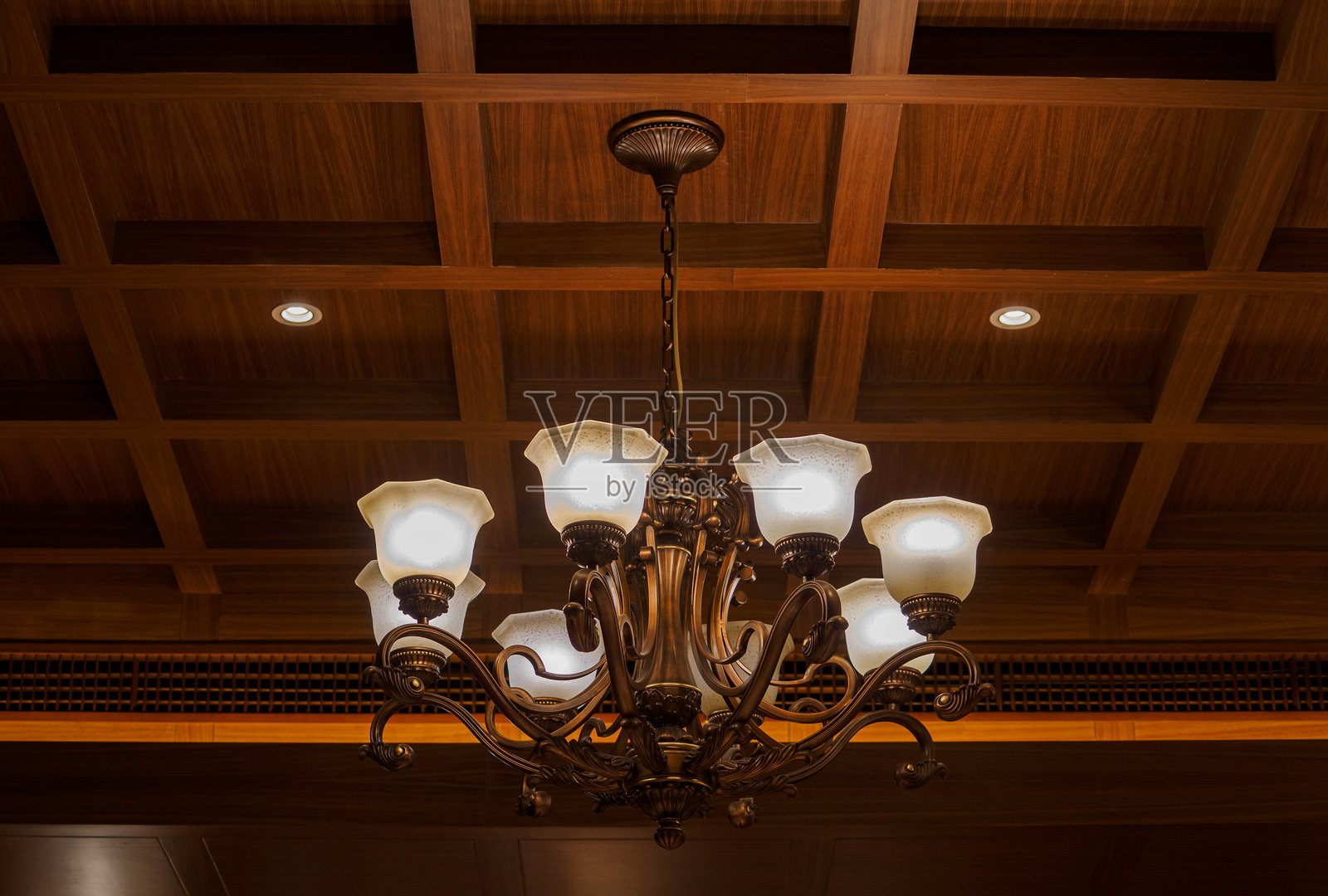 吊灯照片摄影图片