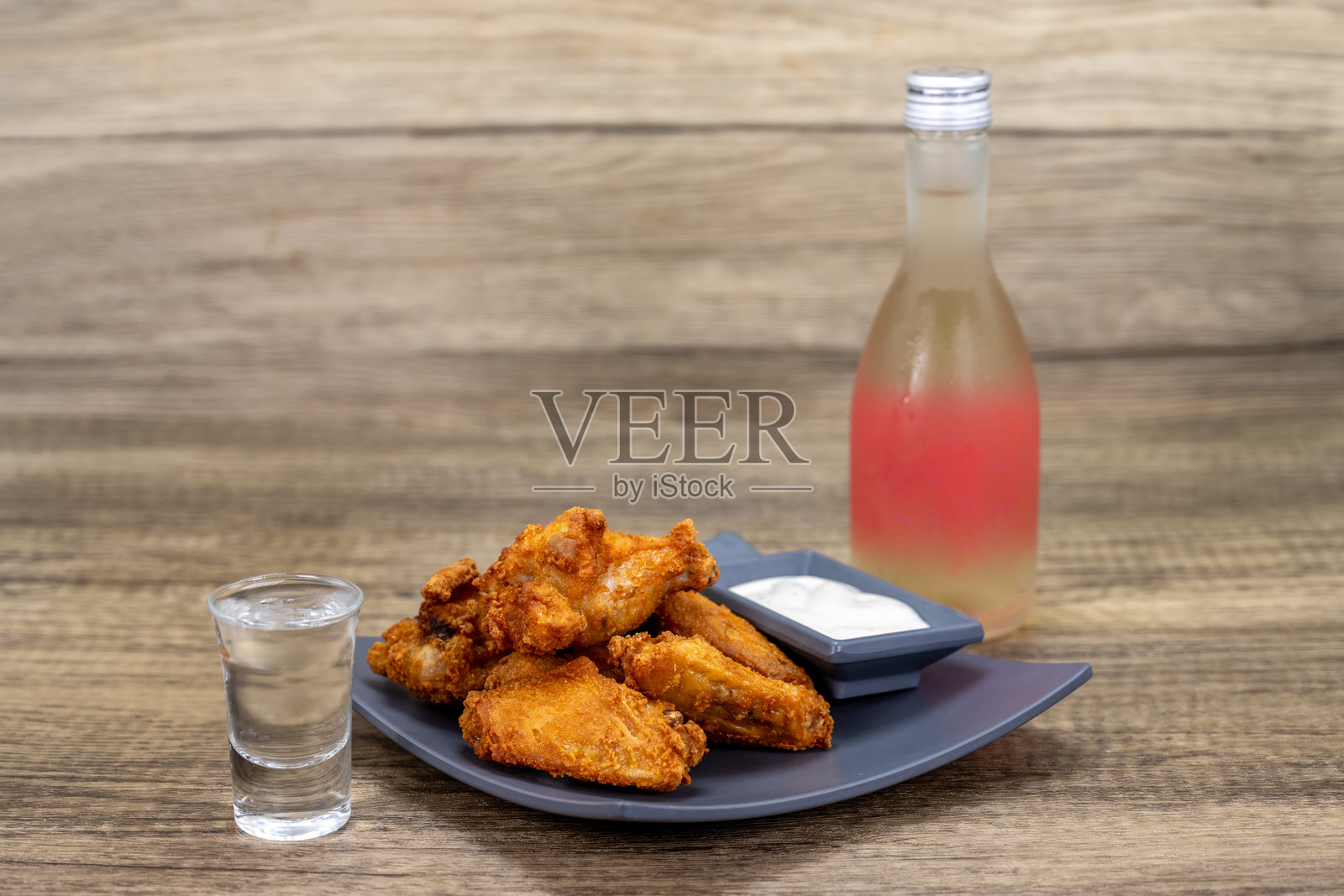 这家餐厅美食的美味部分。照片摄影图片