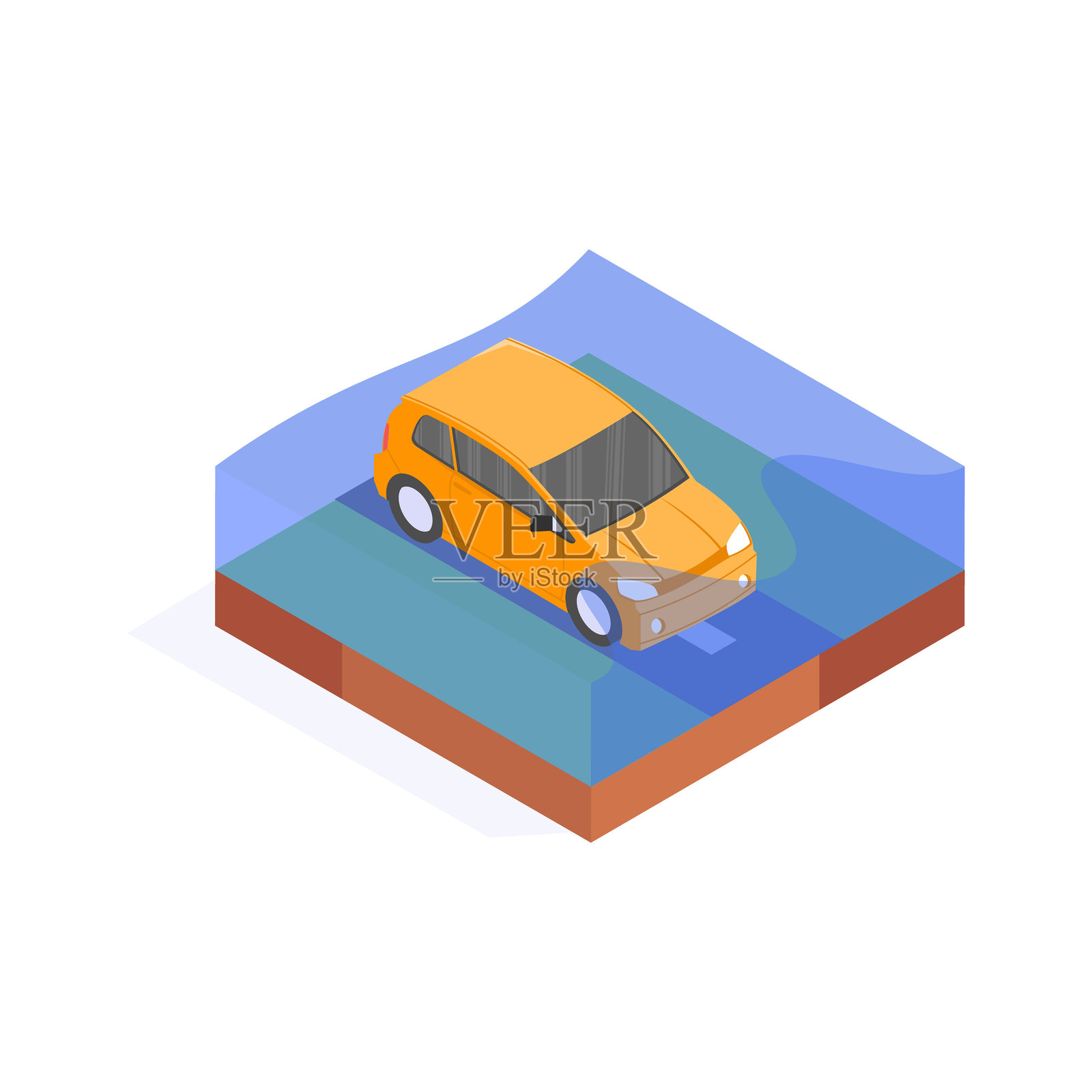 自然灾害插画图片素材