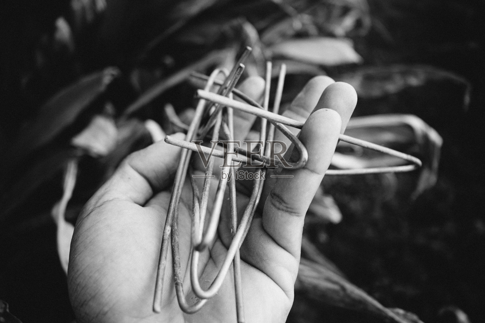 金属线夹照片摄影图片