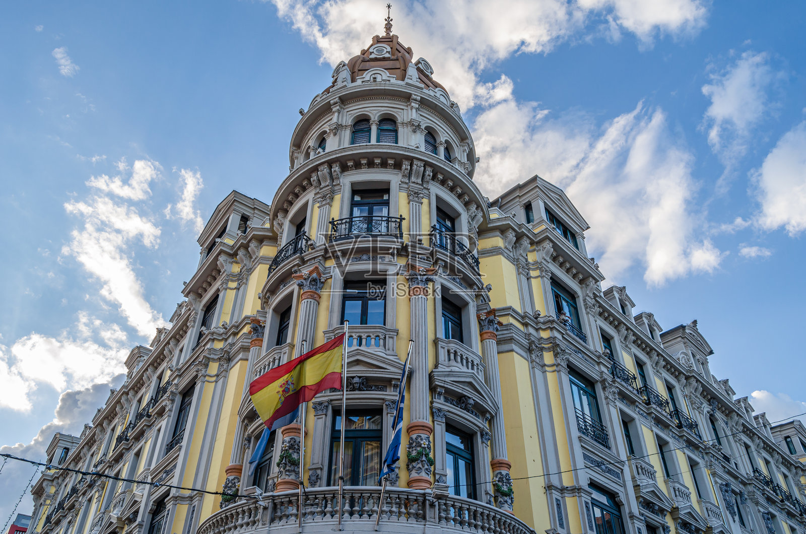 西班牙阿斯图里亚斯省奥维耶多的建筑照片摄影图片