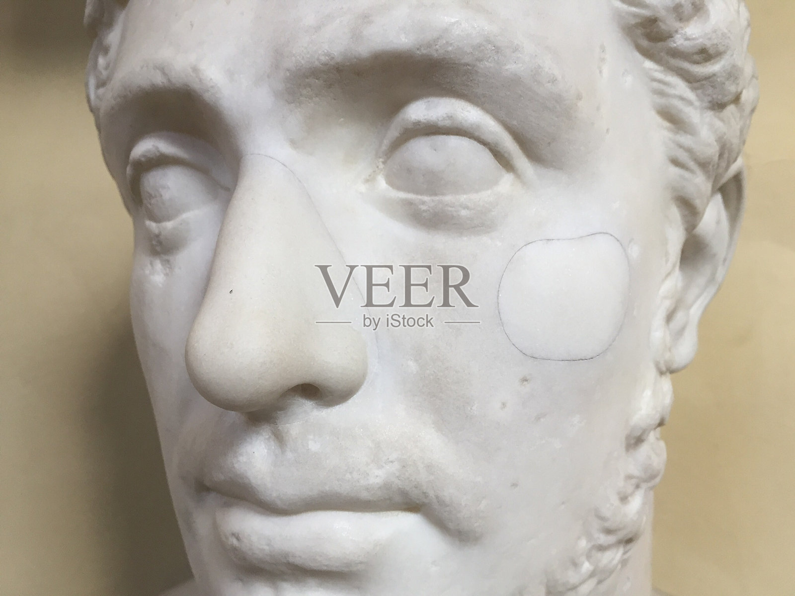 男性雕像特写照片摄影图片